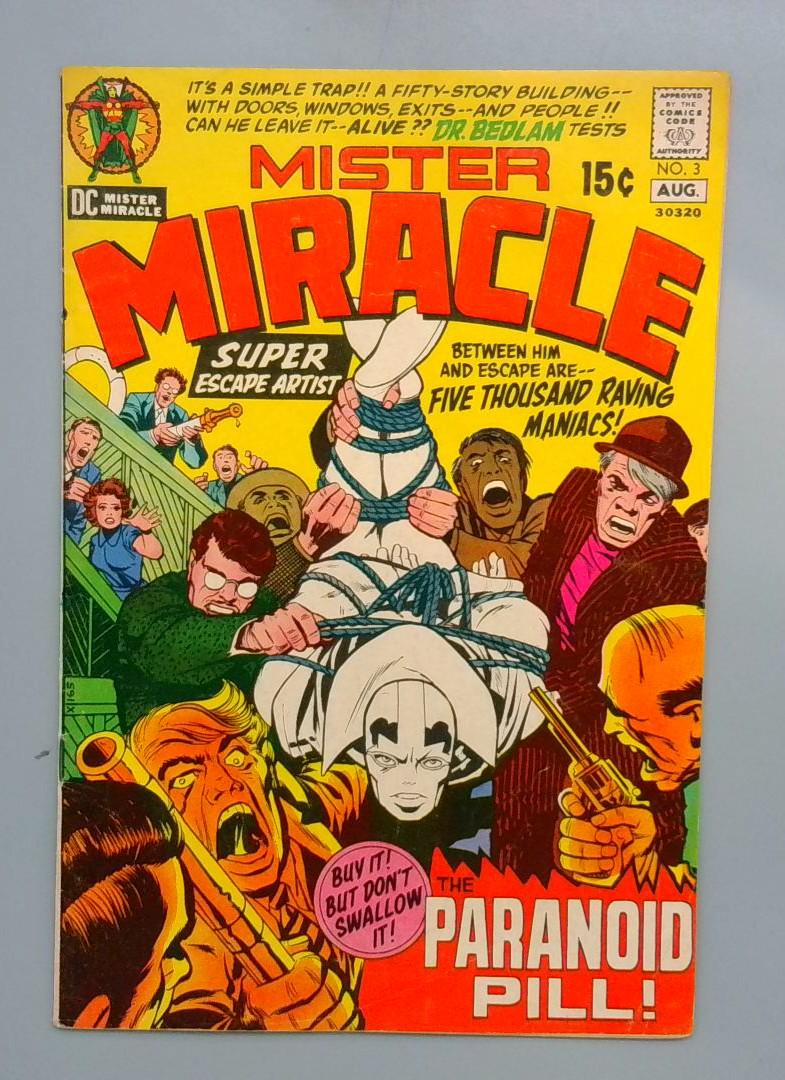 Mister Miracle #3 FN 3rd Appearance of Mister Miracle DC 1971