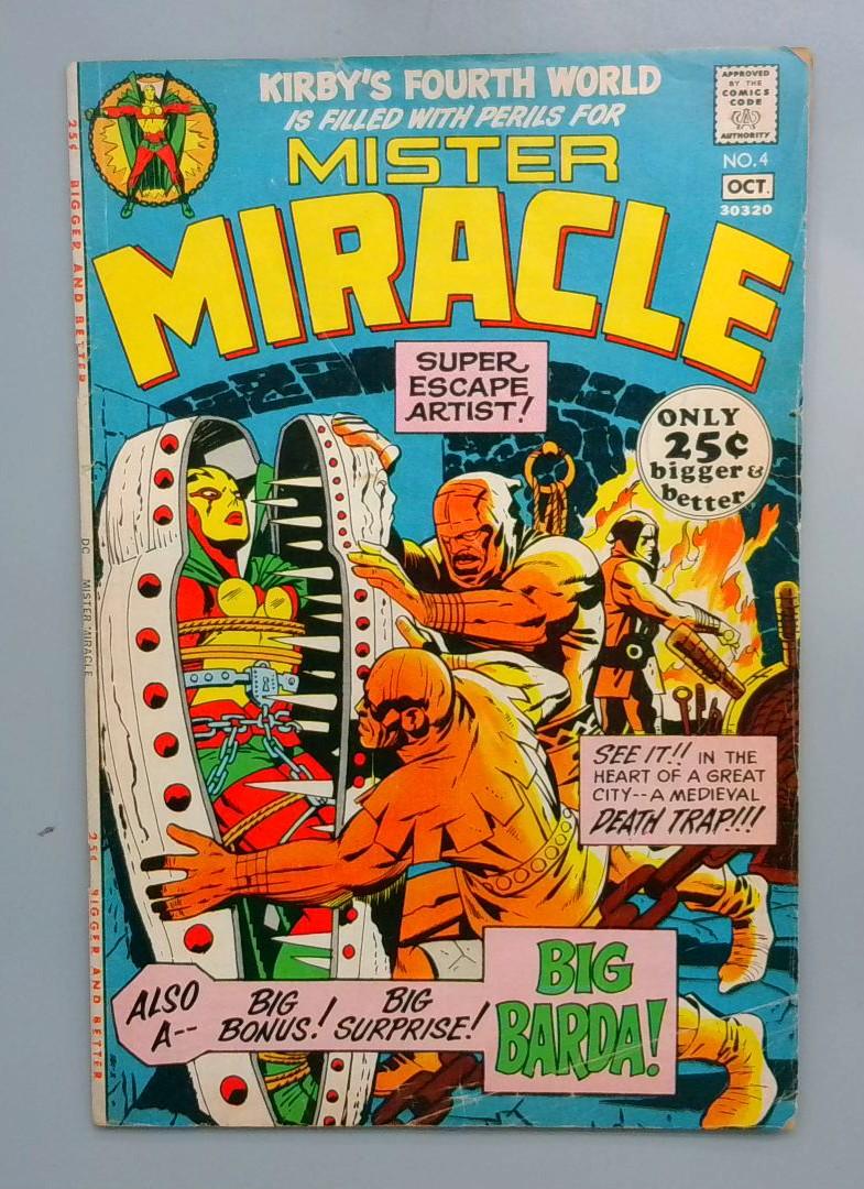 Mister Miracle #4 VG 1st Big Barda October 1971