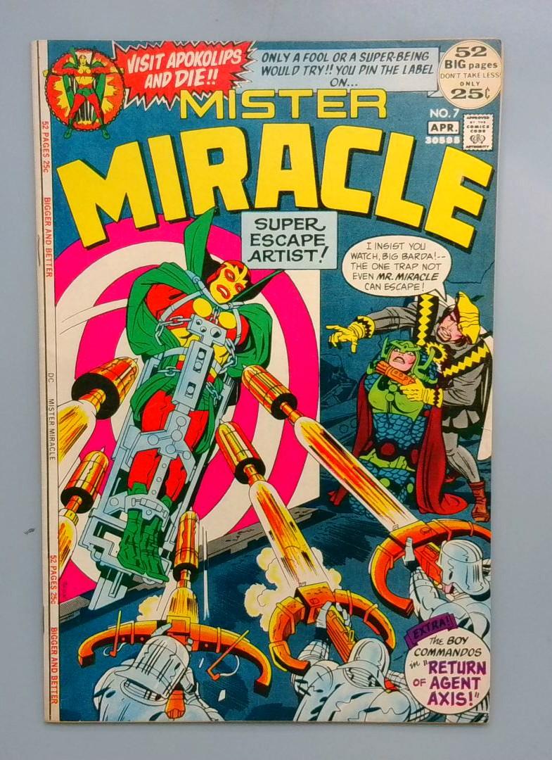 Mister Miracle #7 VF 1st Appearance of Kanto - Double Size DC 1972
