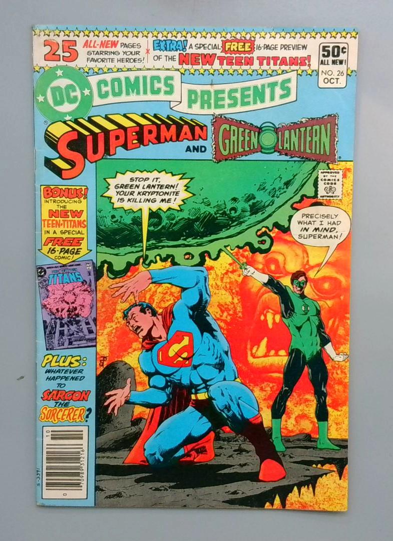 DC Comics Presents #26 First New Teen Titans Newsstand DC Comics 1979
