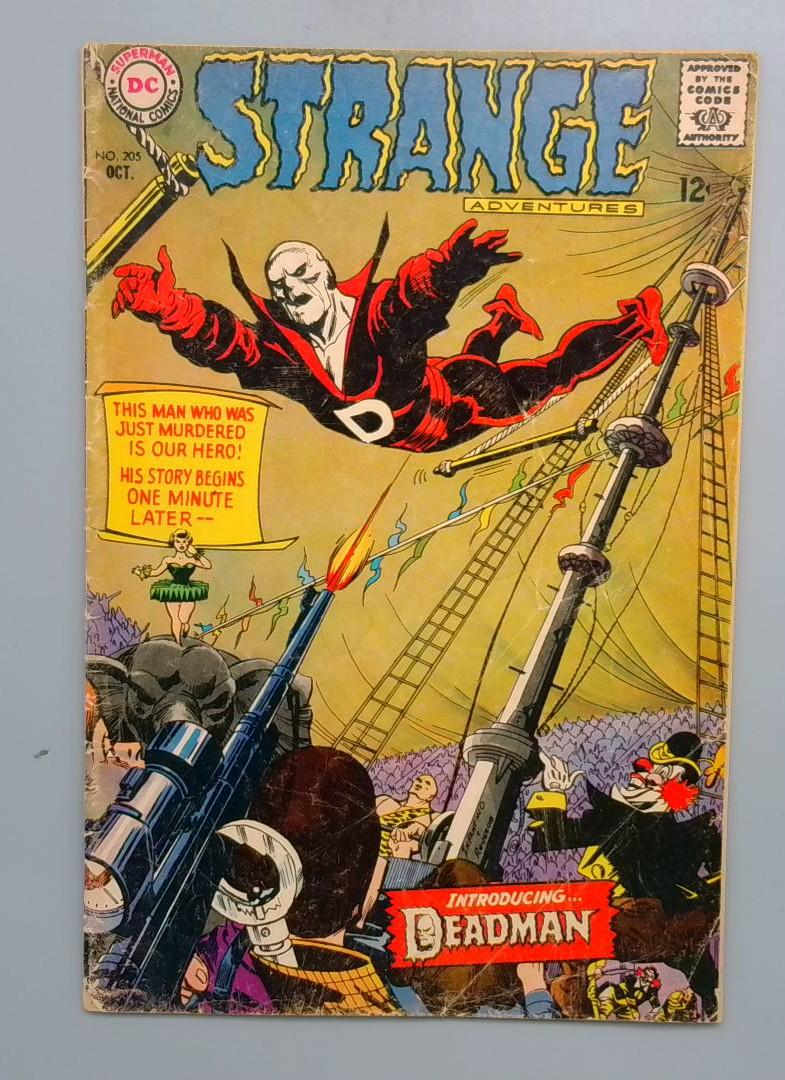 Strange Adventures #205 VG- 1st Appearance and Origin of Deadman DC 1967