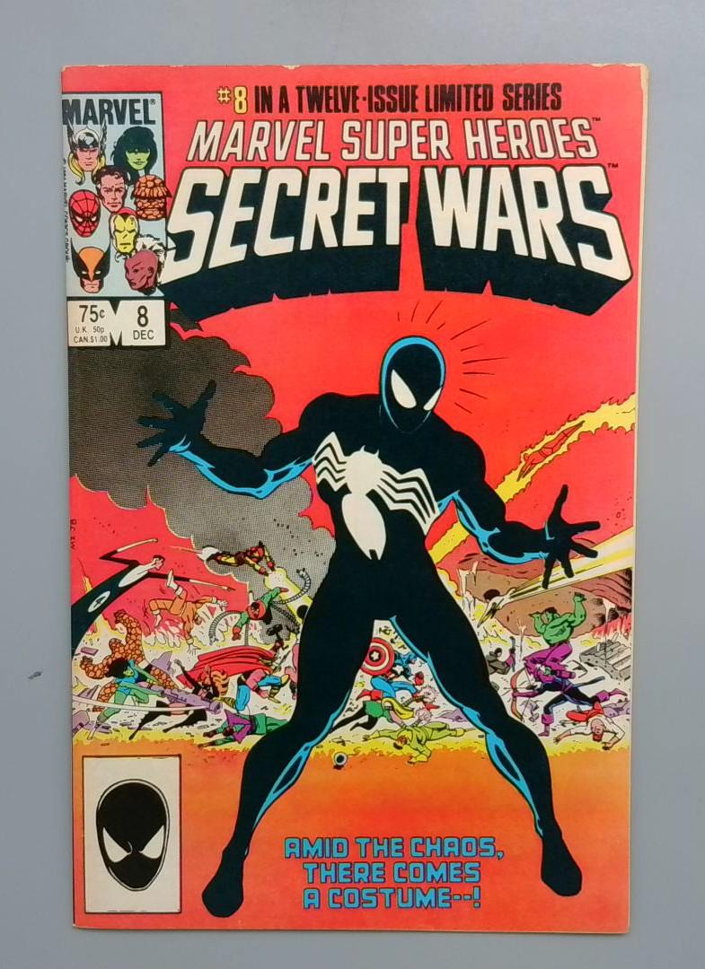 Marvel Super-Heroes Secret Wars #8 FN Origin of the Symbiote Suit Marvel 1984