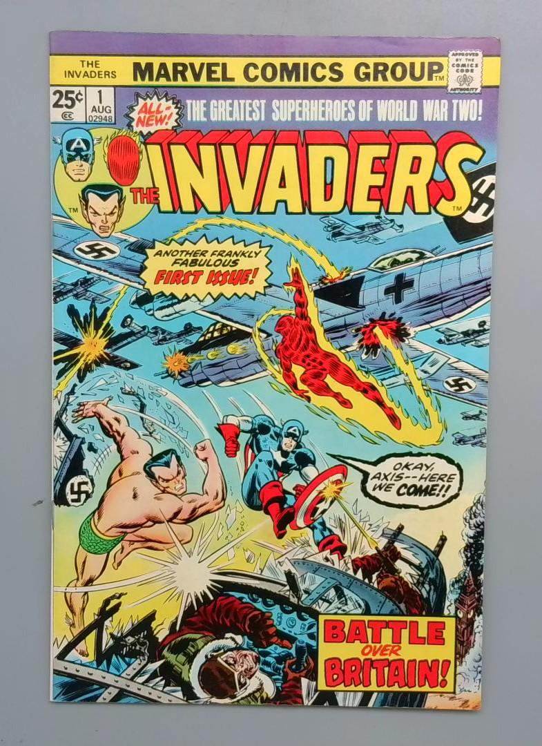 Invaders #1 VF KEY BOOK! Marvel 1975