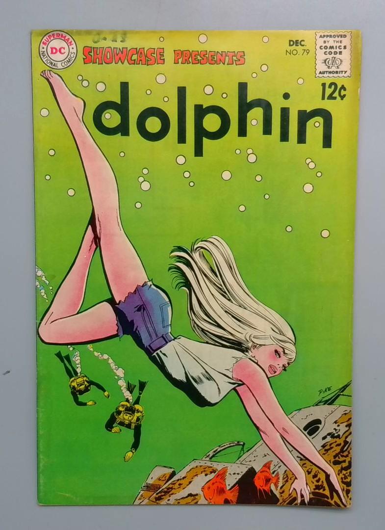 Showcase #79 VG 1st Appearance of Dolphin DC 1968