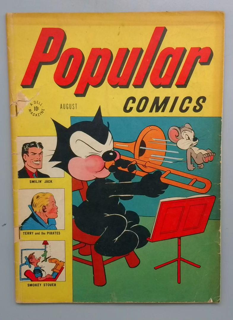 Popular Comics #126 GD Centerfold Detached Dell 1946