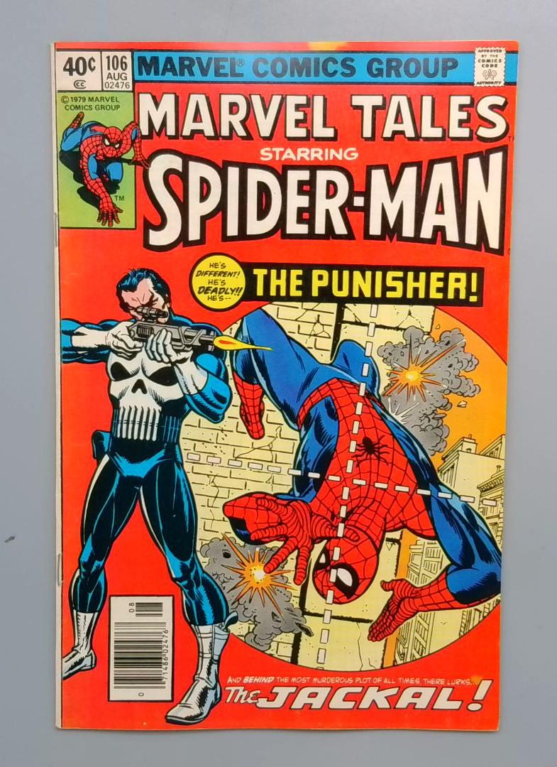 Marvel Tales #106 FN 1st Punisher Direct Edition Marvel 1979