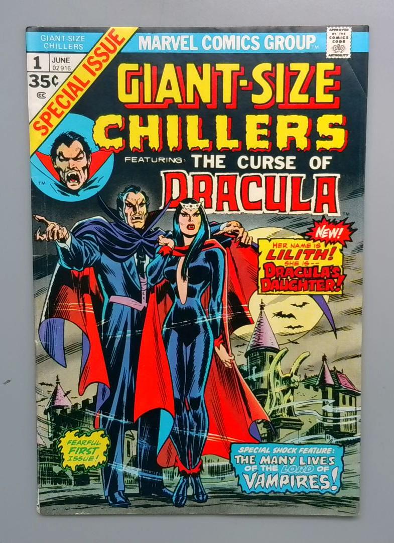 Giant-Size Chillers #1 VG/FN 1st Lilith Marvel Comics 1974