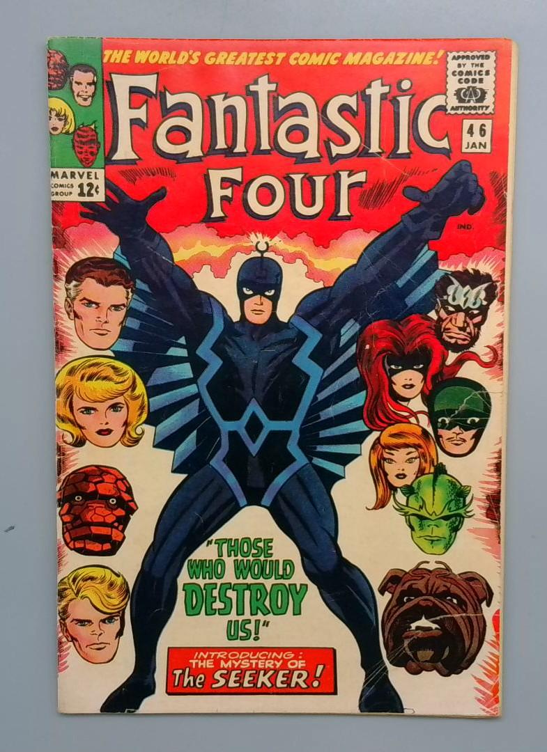 Fantastic Four #46 VG+ 1st Appearance of Black Bolt Marvel 1966