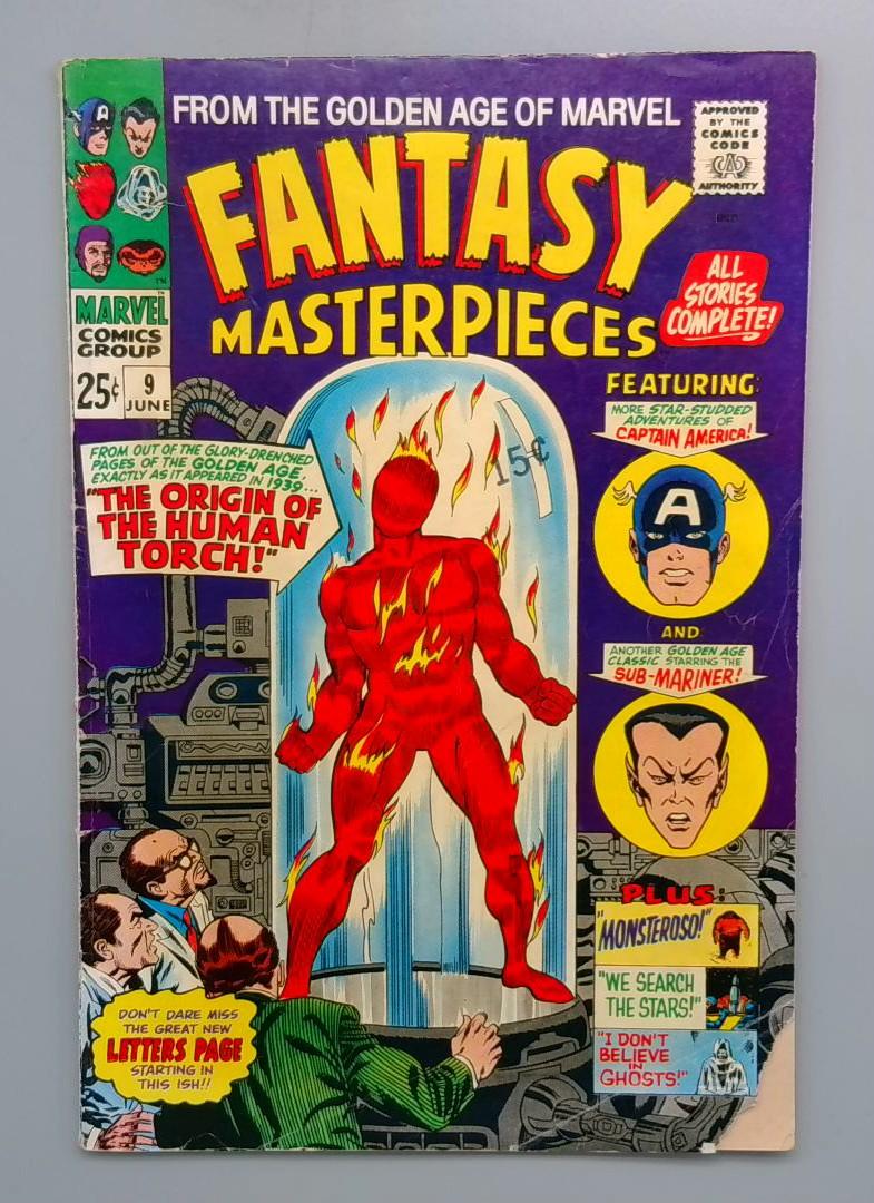 Fantasy Masterpieces #9 Marvel 1970