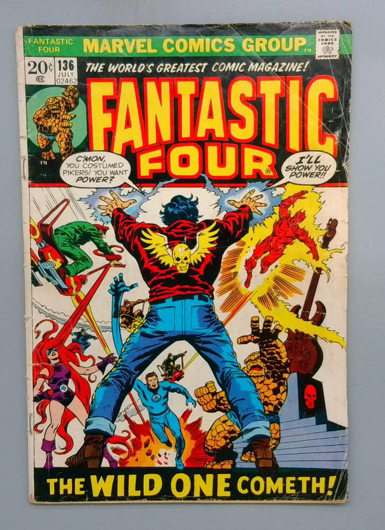 Fantastic Four #136 Marvel 1973
