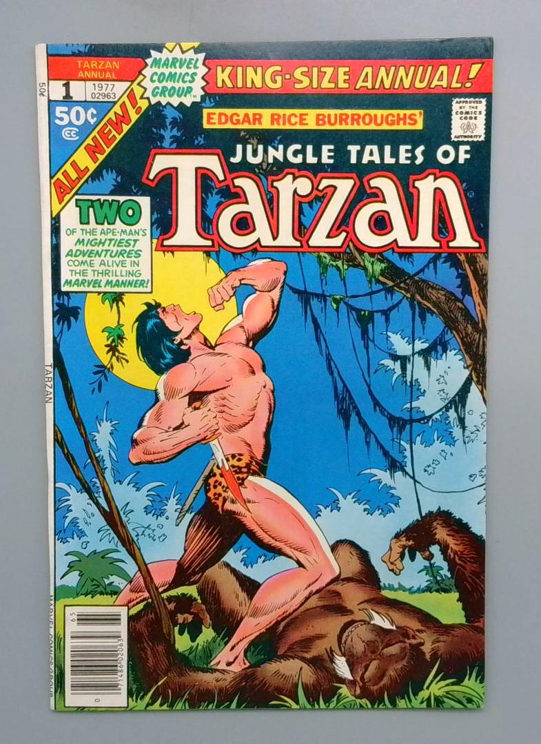 Tarzan Annual #1 VF Marvel 1977