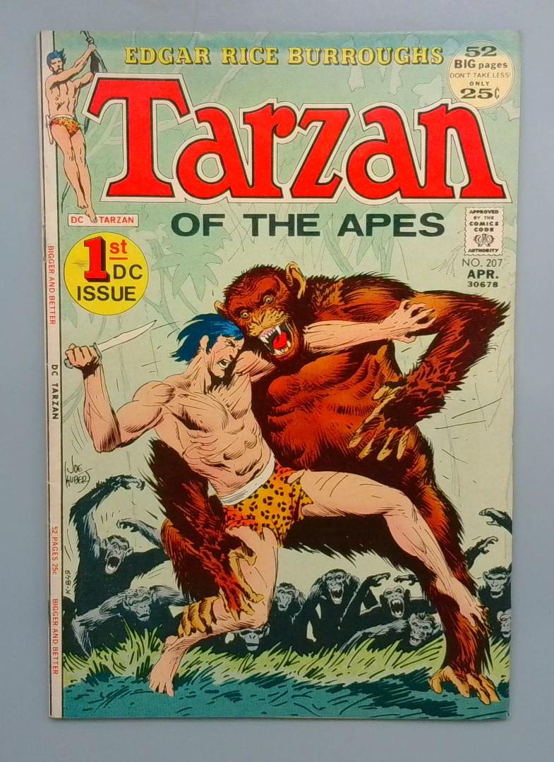 Tarzan #207 VF 1st DC Issue Marvel 1972