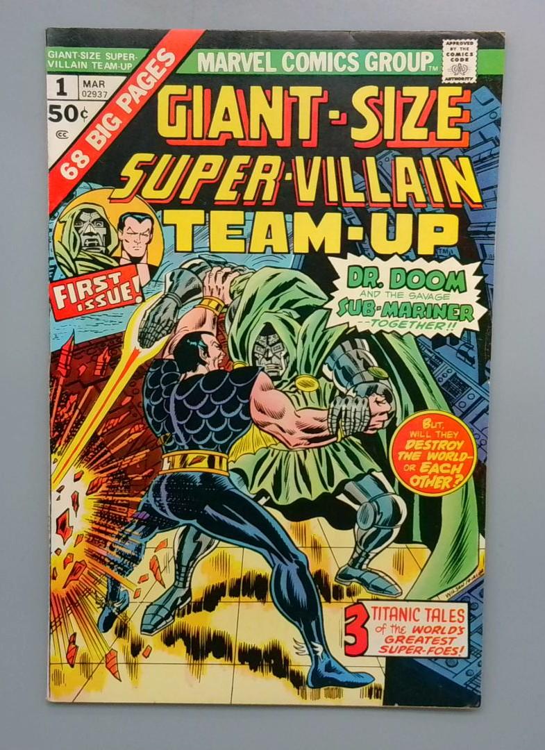 Giant-Size Super-Villain Team-Up #1 FN/VF Marvel 1975