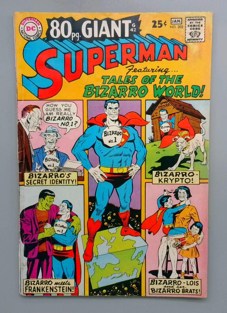 Superman #202 VG DC 1967