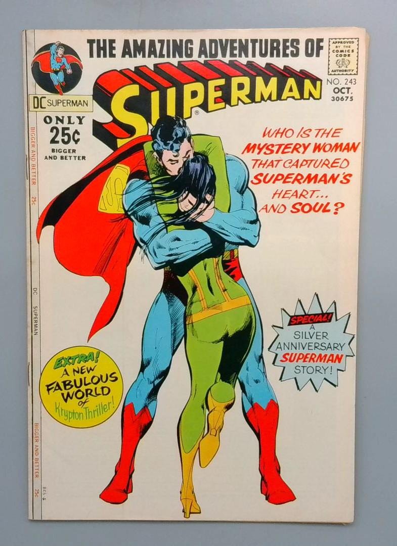 Superman #243 FN- 1st Appearance of Rija DC 1971