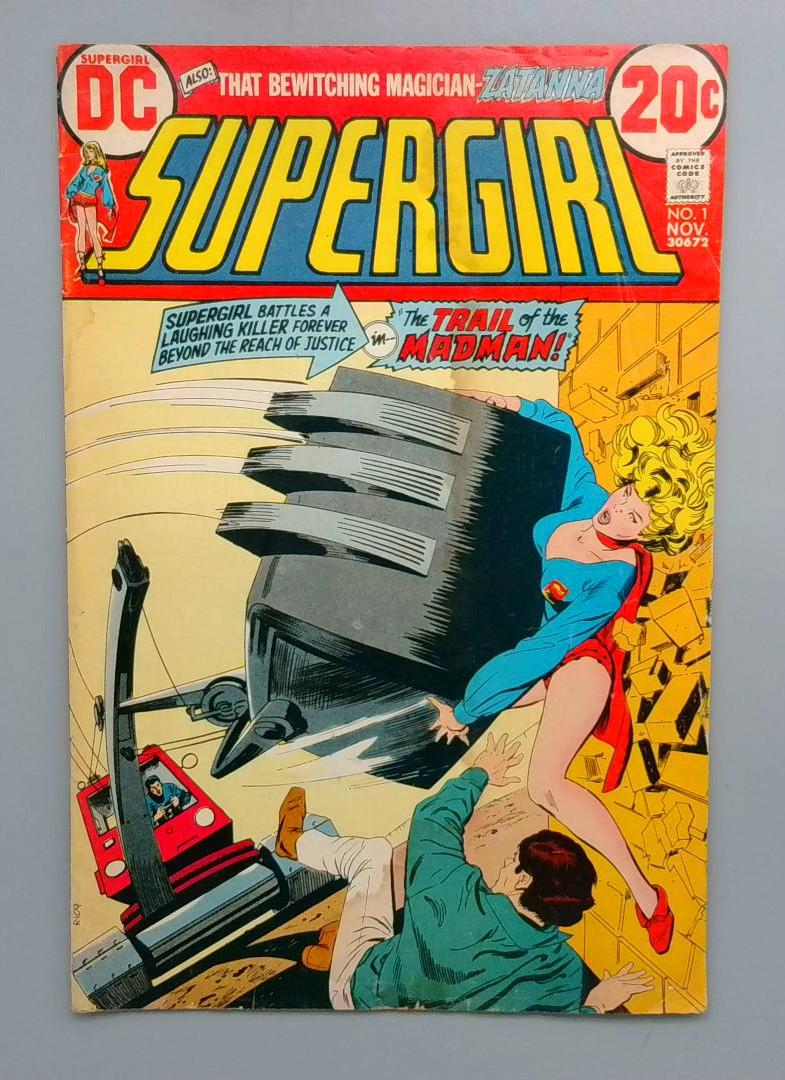 Supergirl #1 Soiled Cover DC 1972