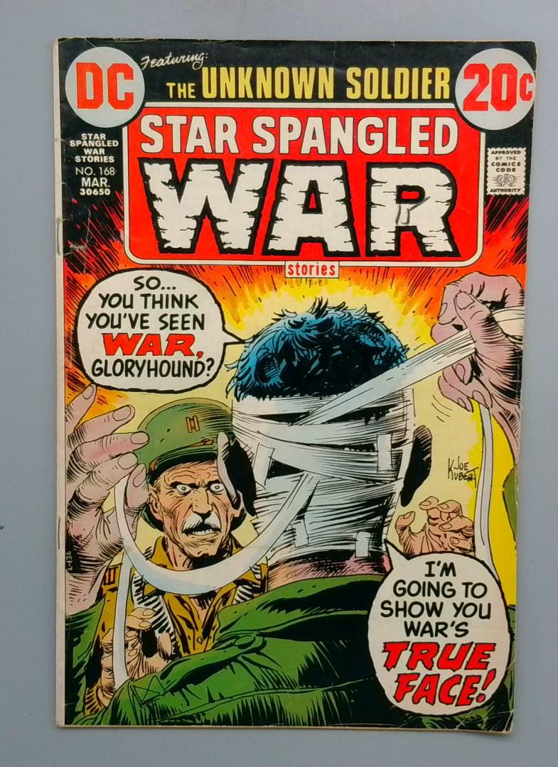 Star Spangled War Stories #168 DC 1973