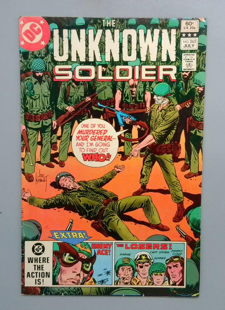 Unknown Soldier #265 Direct Edition DC 1982