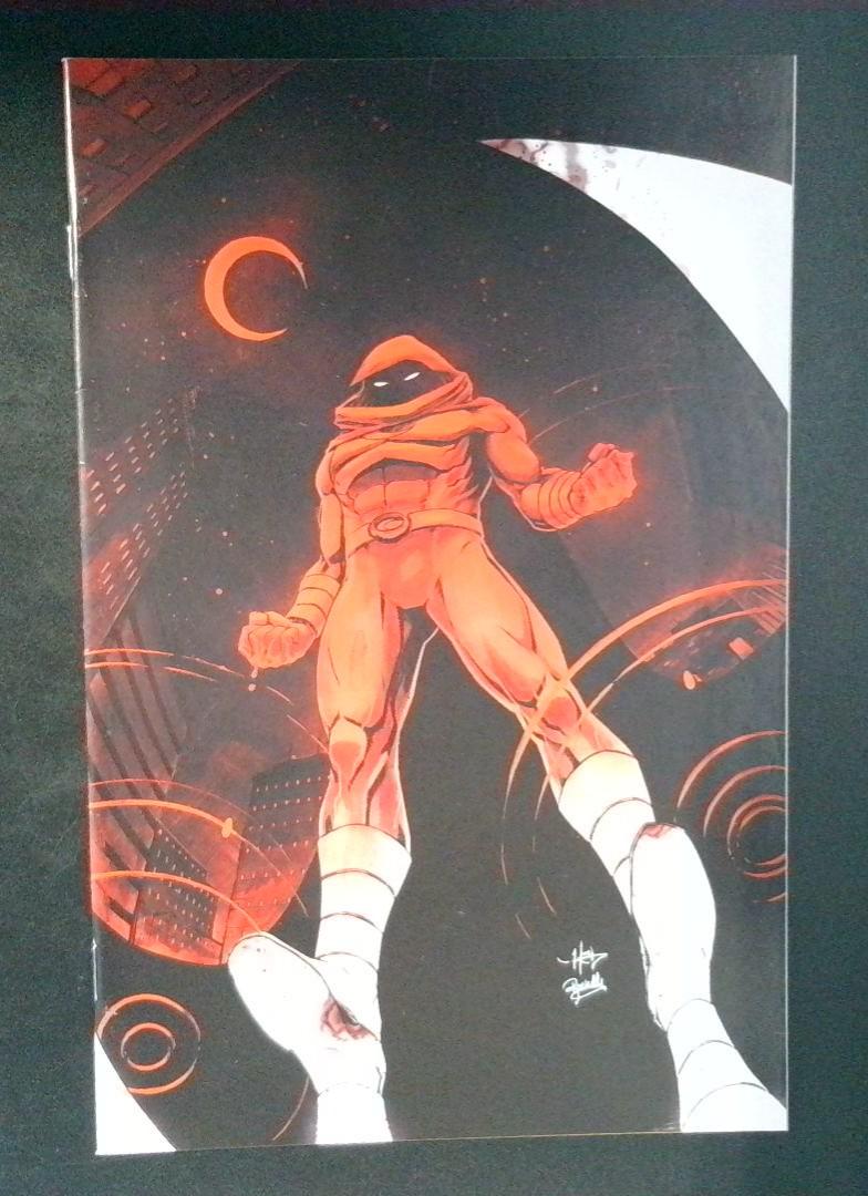 Moon Knight: Black, White & Blood #1 Crees Hyungsung Lee Virgin Cover