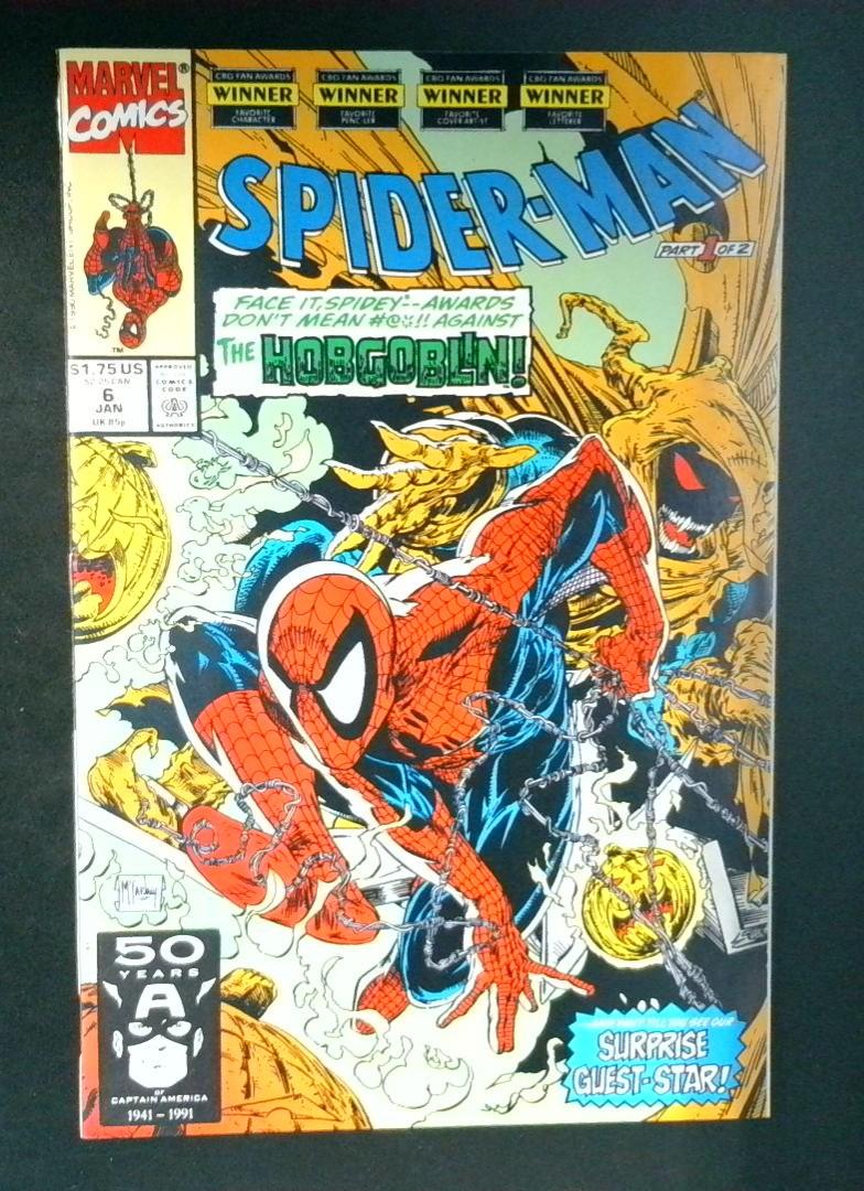 Spider-Man #6 Direct Edition Marvel 1991