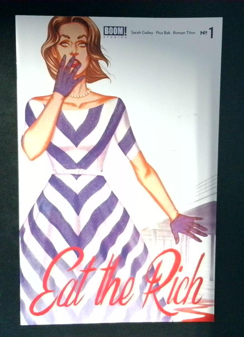 Eat the Rich #1 Blood Red Cover Boom Studios 2021