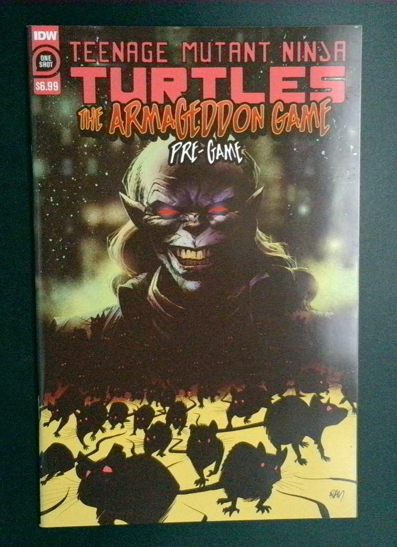 Teenage Mutant Ninja Turtles The Armageddon Game Pre-Game IDW