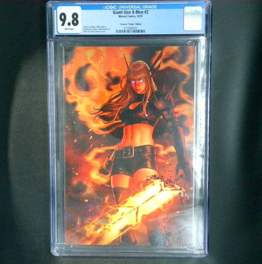Giant-Size X-Men #2 Tadareva Fryga  Virgin Edition CGC 9.8 Marvel
