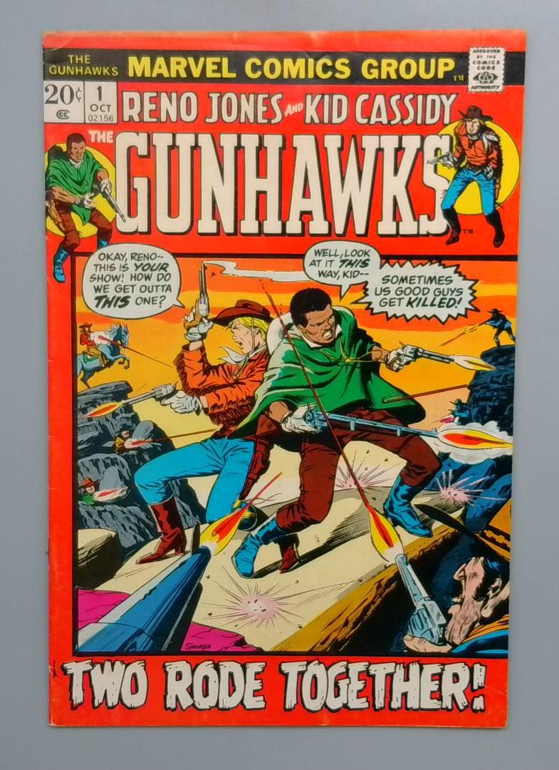The Gunhawks #1 Marvel Comics 1972
