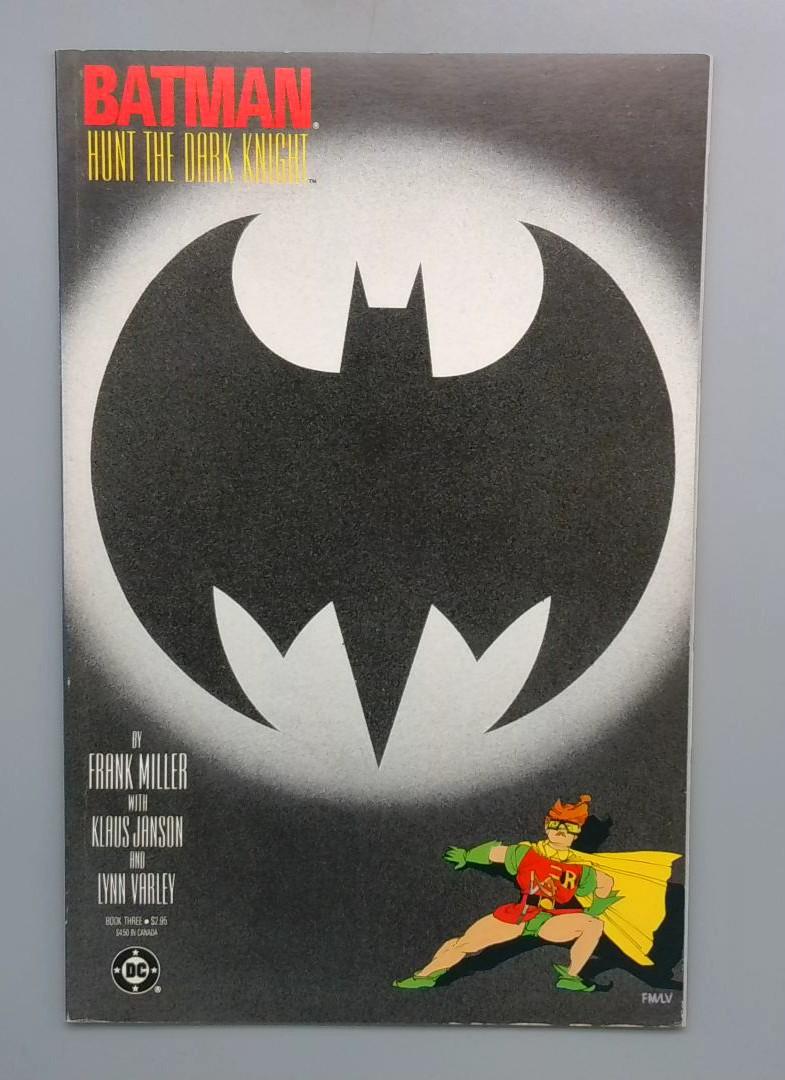 Batman: the Dark Knight Returns #3 VF 1st Print/death of the Joker DC 1986