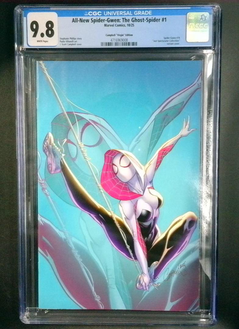 All-New Spider-Gwen: The Ghost-Spider #1 Campbell Variant Cover Marvel 2025