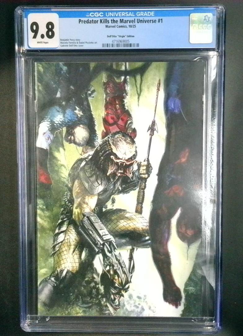 Predator Kills the Marvel Universe #1 Dell'Otto Virgin Variant 9.8 CGC