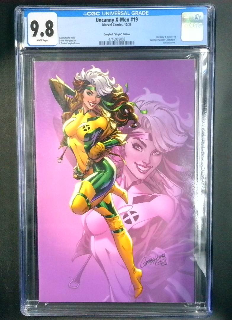 Uncanny X-Men #19 Campbell Variant Edition Marvel CGC 9.8