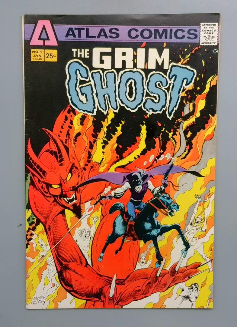 The Grim Ghost #1 Atlas Comics 1975