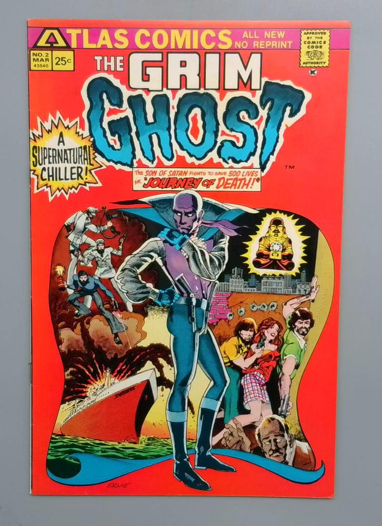 The Grim Ghost #2 Atlas Comics 1975