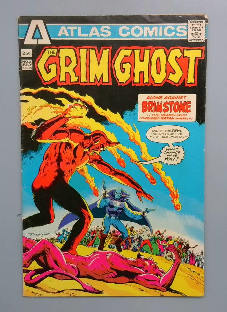 The Grim Ghost #3 Atlas Comics July 1975