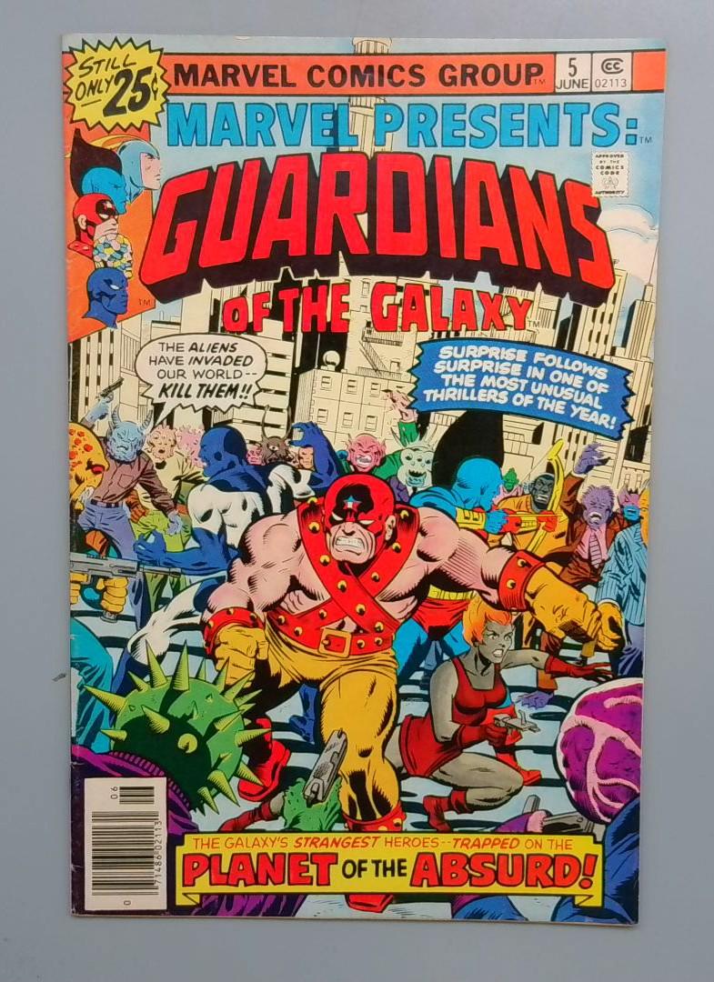 Marvel Presents #5 Guardians of the Galaxy Marvel 1976
