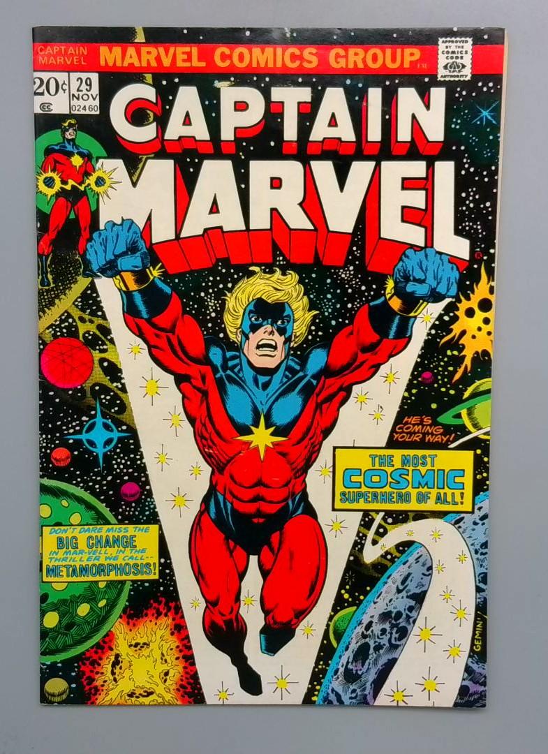 Captain Marvel #29 FN+ Jim Starlin Issue Marvel 1973