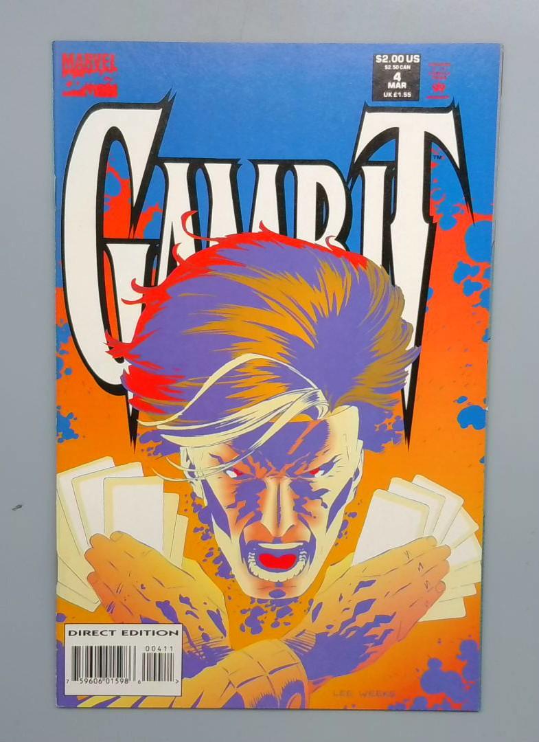 Gambit #4 NM- Direct Edition Marvel 1994