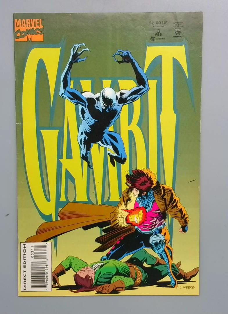Gambit #3 Direct Edition Marvel 1994