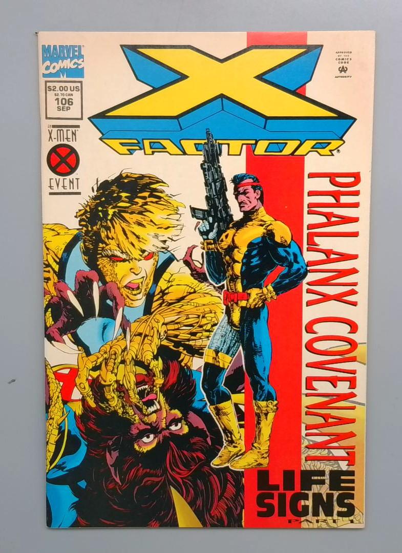 X-Factor #106 Direct Edition Marvel 1993