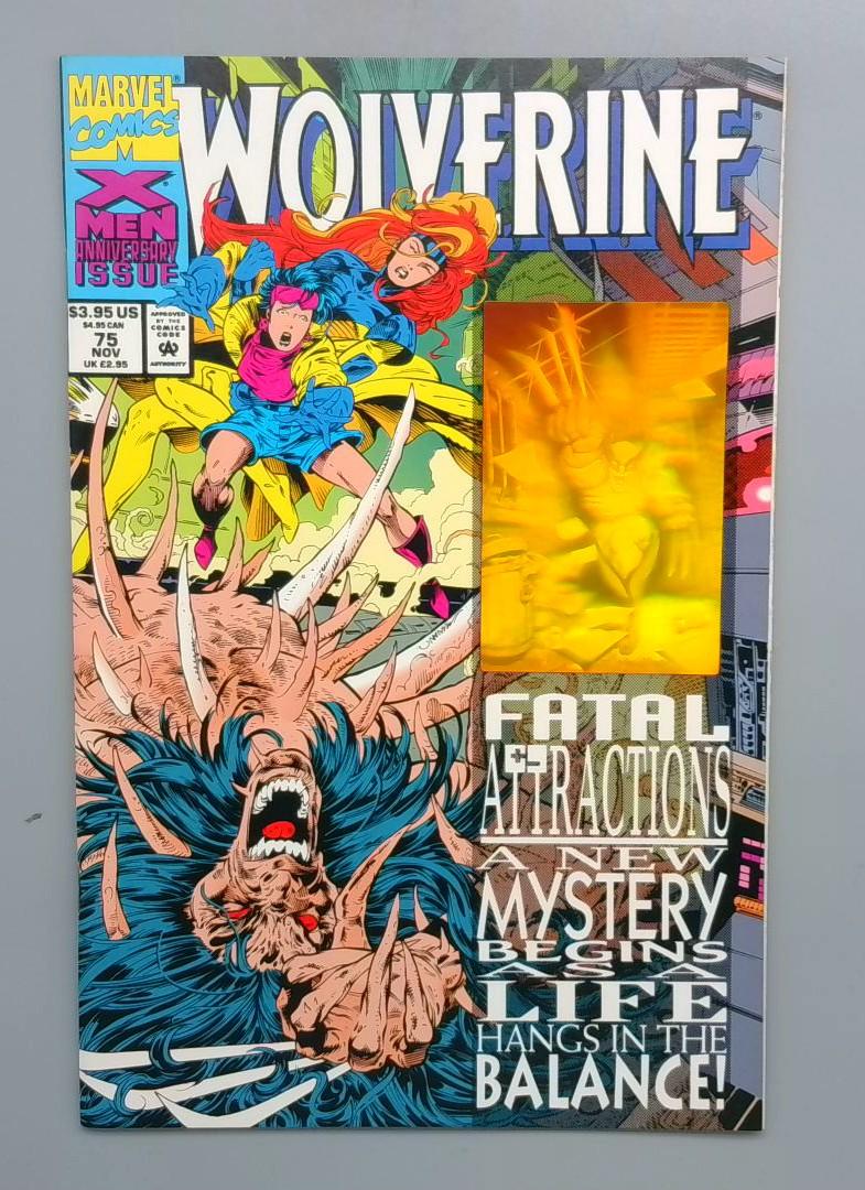 Wolverine #75 NM 1st Appearance of Wolverines Bone Claws Marvel 1993