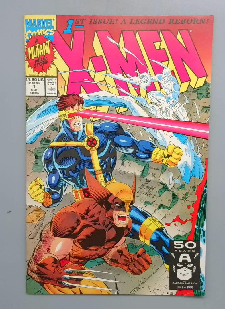 X-Men #1 VF/NM 1st Omega Red (Pin Up Cameo) Marvel 19991