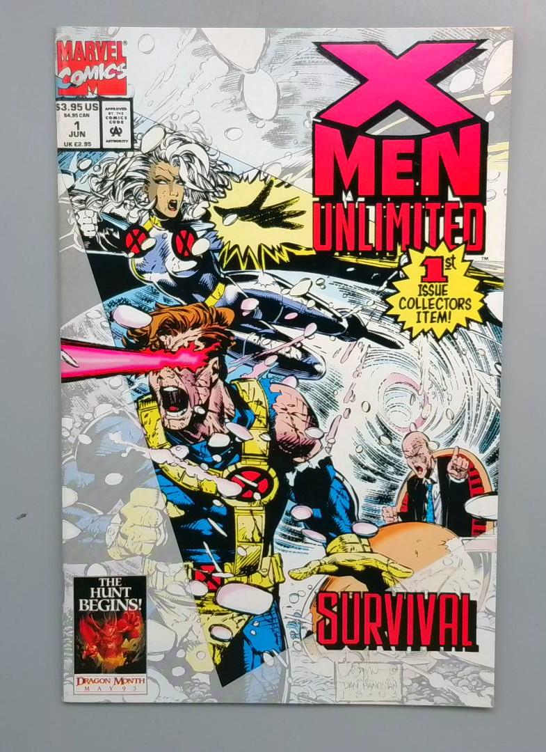 X-Men Unlimited #1 Direct Edition Marvel 1993
