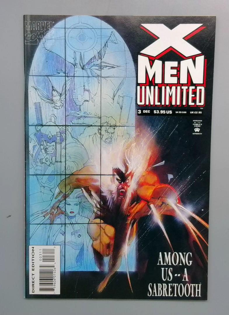 X-Men Unlimited #3 VF/NM Marvel Comics December 1993