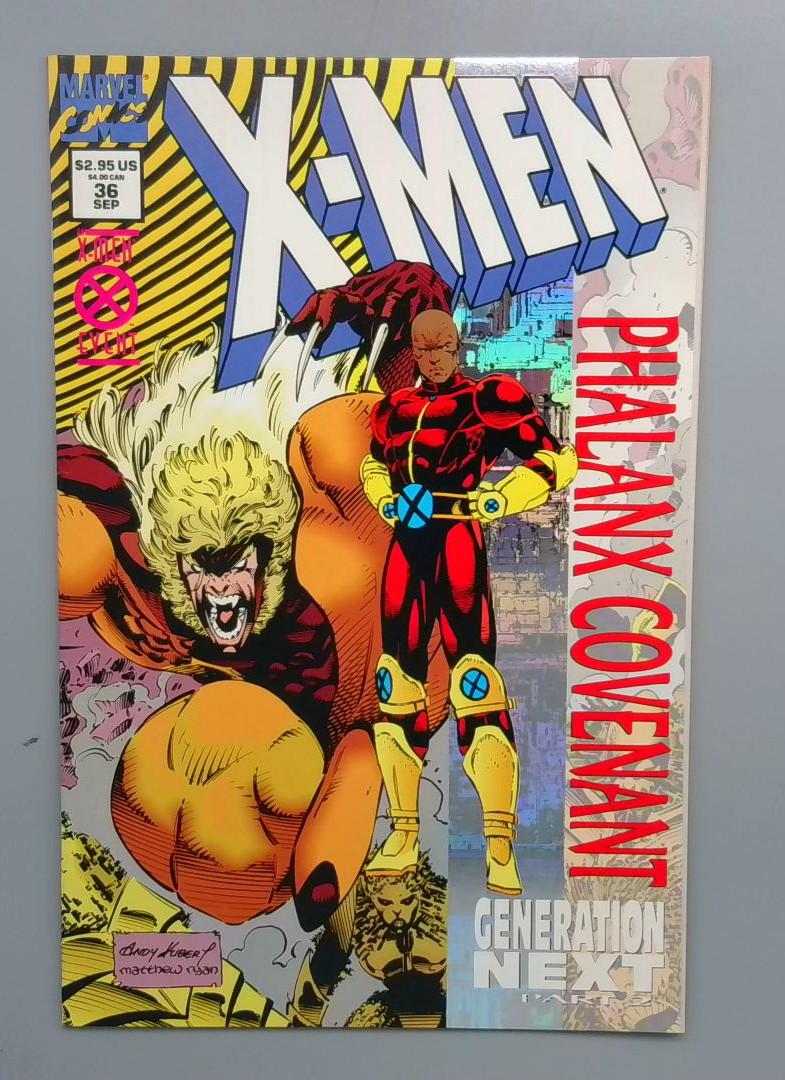 X-Men #36 NM- Wraparound Cover Direct Edition Marvel 1994