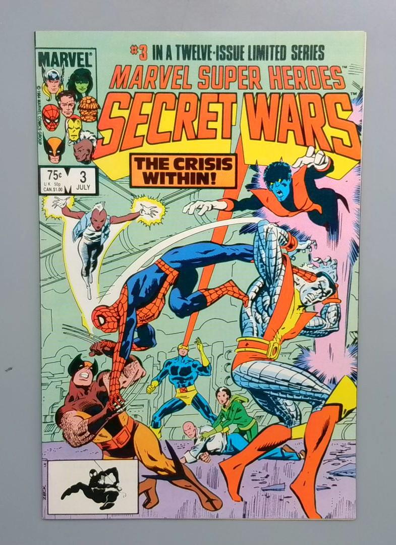Marvel Super-Heroes: Secret Wars #3 1st Titania & Volcana Marvel 1984