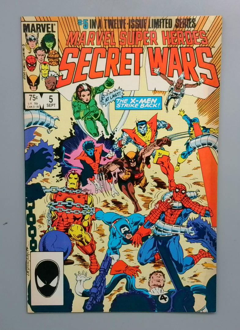 Marvel Super-Heroes Secret Wars #5 Direct Edition Marvel 1984