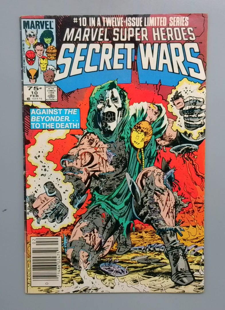 Marvel Super-Heroes: Secret Wars #10 Newsstand Marvel 1985