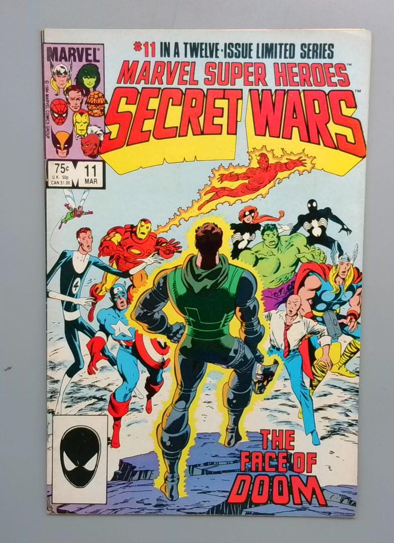 Marvel Super-Heroes: Secret Wars #11 VF+ Doctor Doom Marvel 1984