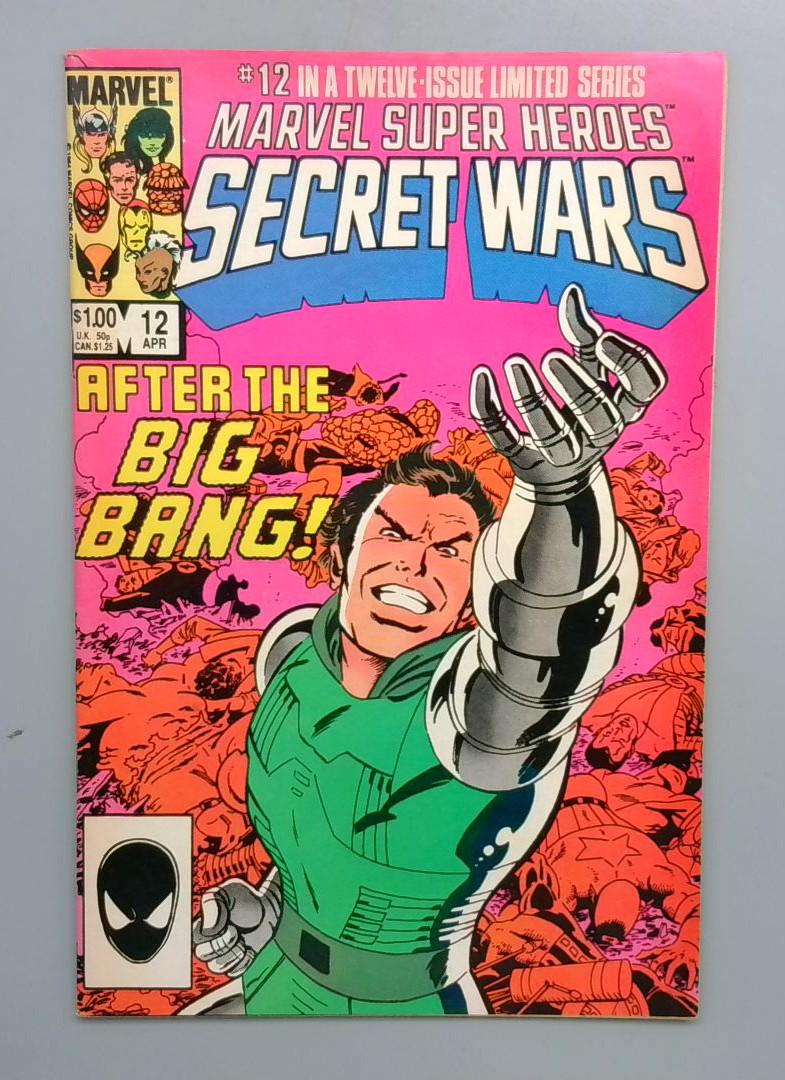 Marvel Super-Heroes: Secret Wars #12 Double Size, Final Issue Marvel 1984